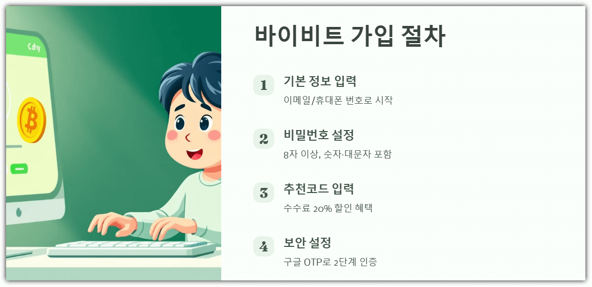 바이비트 가입절차