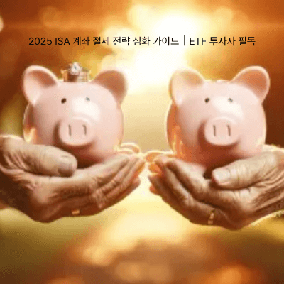 5. 2025 ISA 계좌 절세 전략 심화 가이드|ETF 투자자 필독