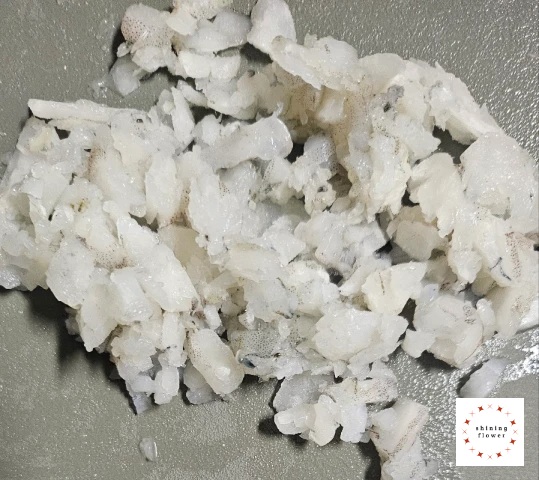 부추전-새우살 다진 것