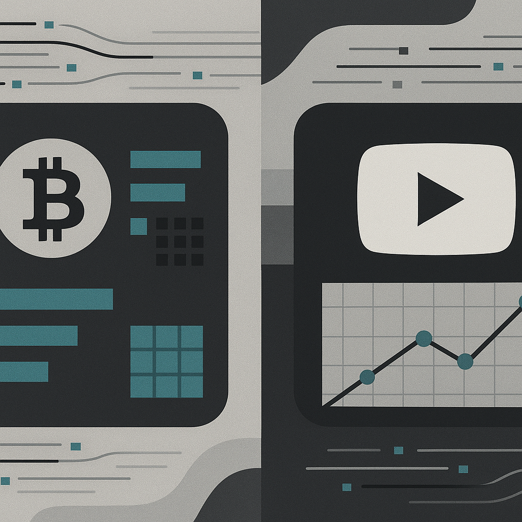 비트코인 공부 유튜브 채널 비교 분석