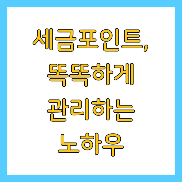 국세청 세금포인트 사용처 및 활용방법 홈택스 포인트 할인몰 총정리