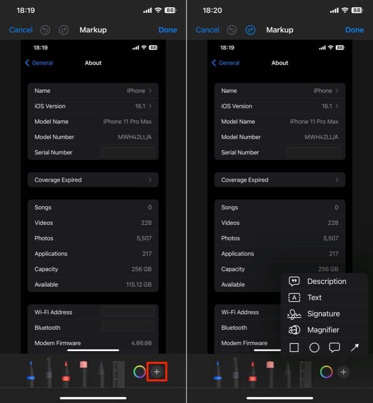 아이폰 사진 편집 앱으로 정보 가리기