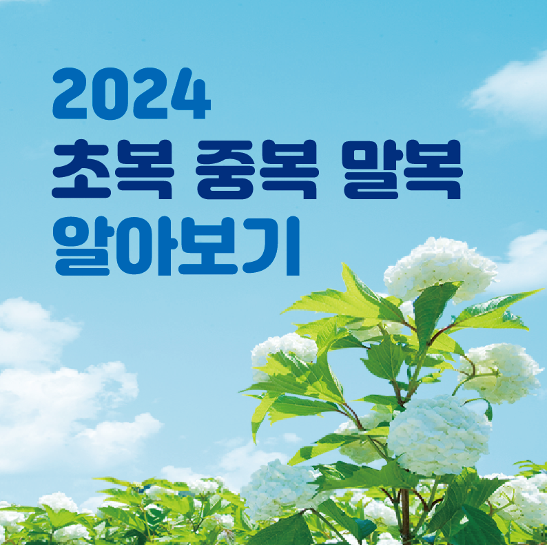 2024 초복 중복 말복