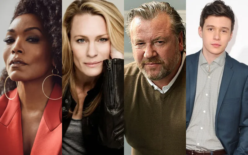 넷플릭스 댐즐 출연진 안젤라 바셋, 로빈 라이트, 레이 윈스턴, 닉 로빈슨