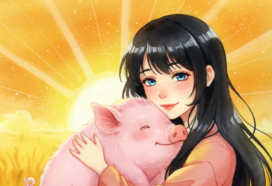 돼지를 안거나 잡는 꿈