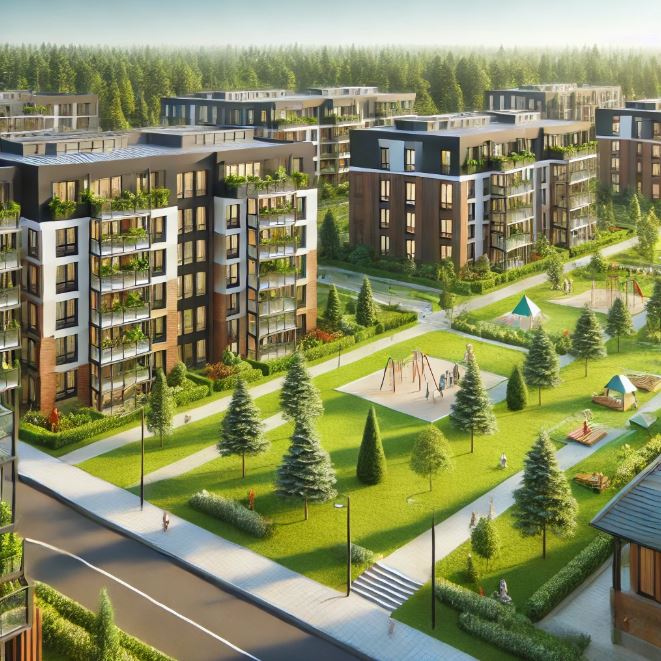 신혼희망타운 전경 사진