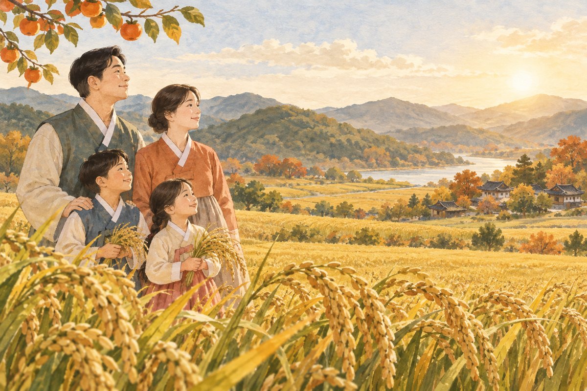 추석 가정예배 기도문