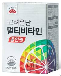 고려은단 멀티비타민 올인원&#44; 60정&#44; 1개
