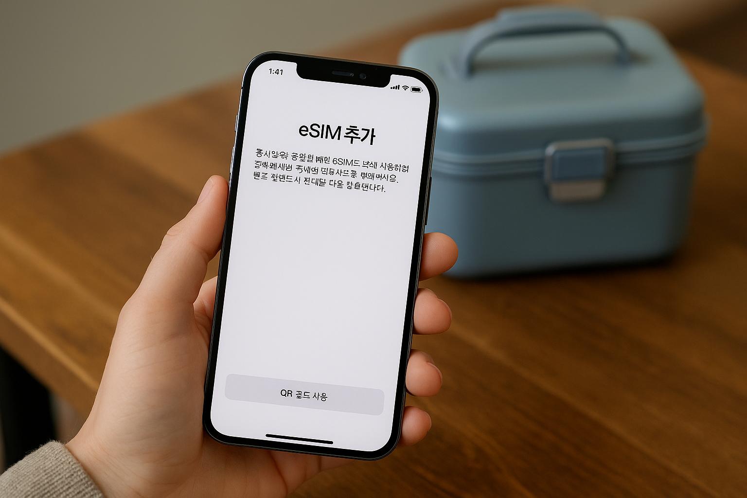도시락 유심 esim