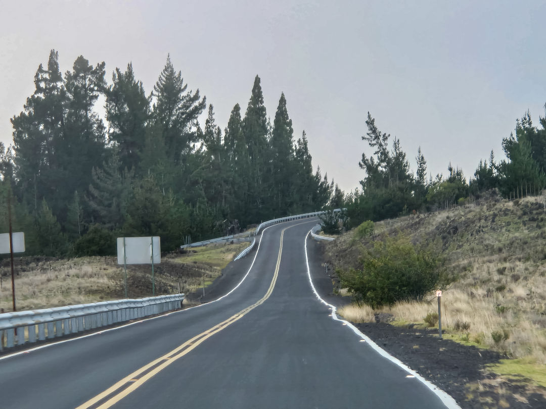 마우나케아 천문대 올라가는길