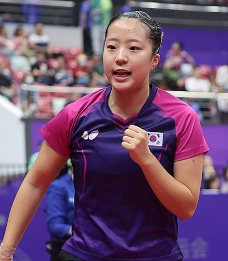 신유빈 아시안게임 동메달 경기 영상