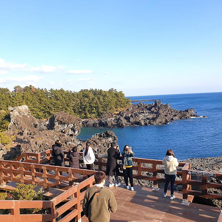 주상절리 관광