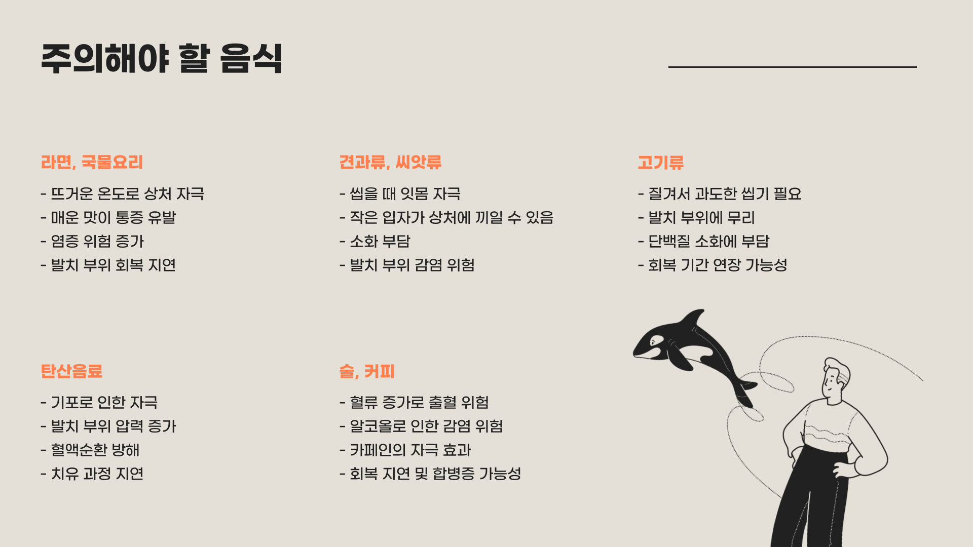 사랑니 발치 후 언제 식사