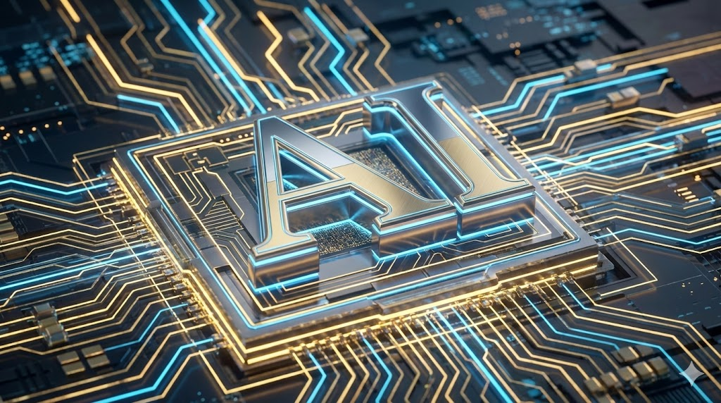 코스피 지수 상승 그래프와 삼성전자, SK하이닉스 등 주요 AI 반도체 관련주 분석 데이터 인포그래픽