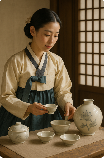 조선시대 여인의 다도