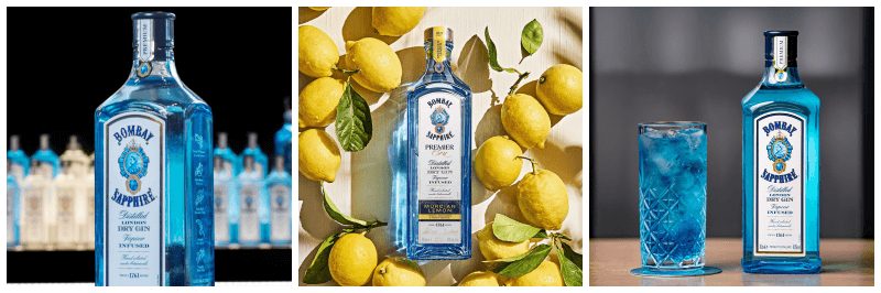 봄베이 사파이어, 하이볼 사진