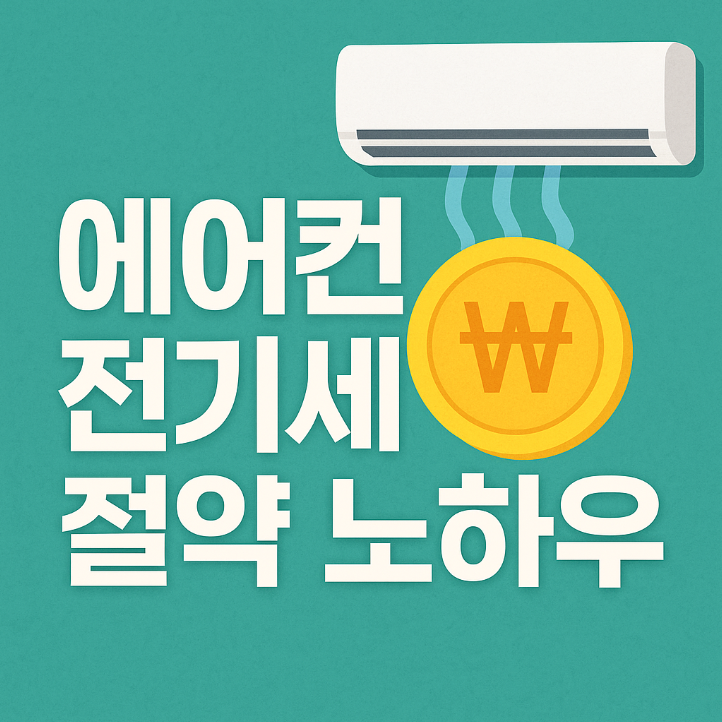 에어컨 전기세 절약 노하우 2025: 실속 있는 여름나기 전략