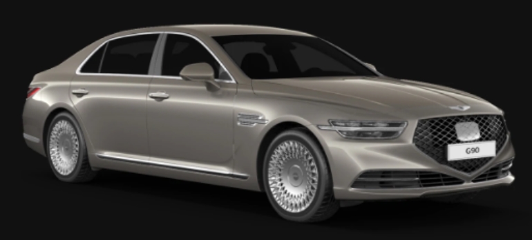 G90 색상코드 골드코스트 실버( 색상코드 : NA2)