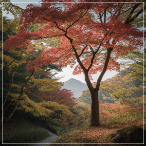 2025년 단풍 절정 시기 – 영남권 단풍 명소 가상 이미지