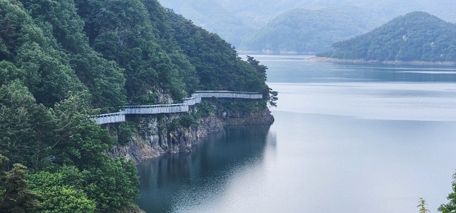 2025년 개통된 옥정호 잔도길 및 물안개7코스 총정리 사진