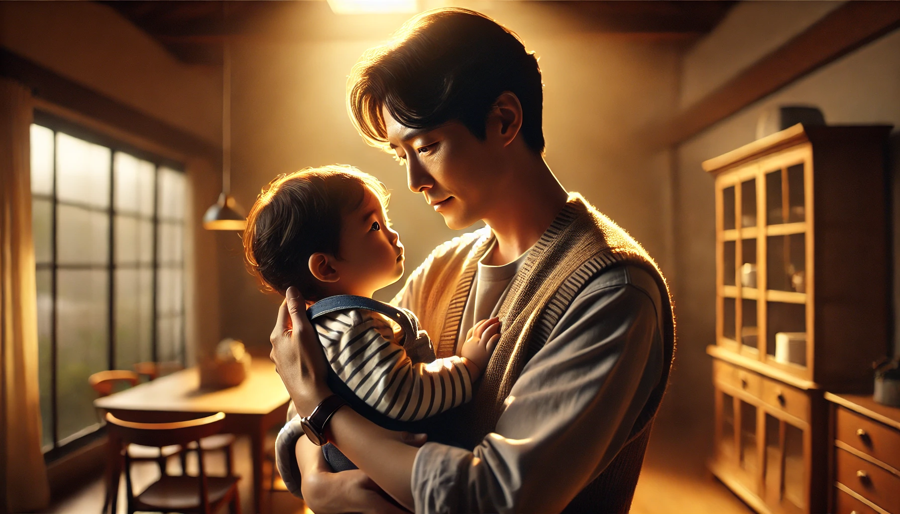 아빠의 모습