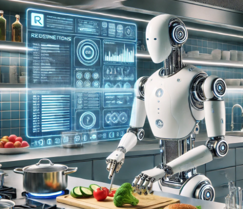 로봇 셰프와 인공지능이 만드는 요리와 식자재 생산