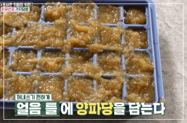 얼음틀에-넣은-양파당-이미지