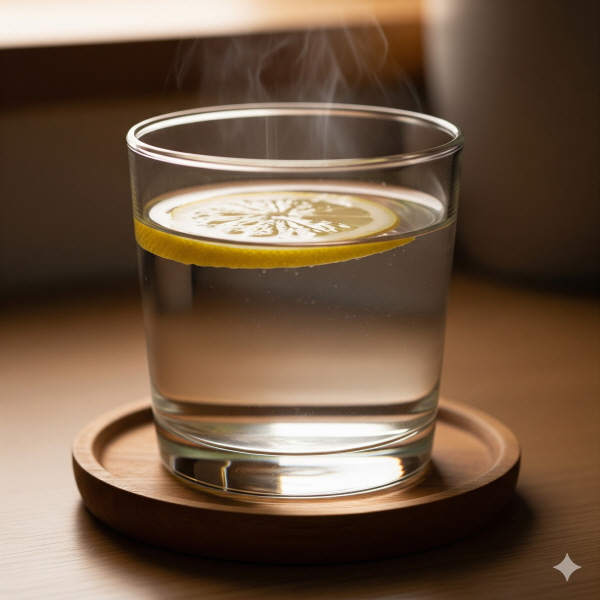 따뜻한 레몬 물/gemini