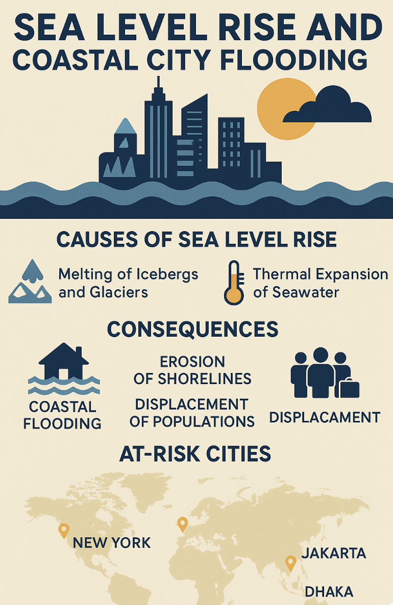 2025 해수면 상승과 해안도시 침수 위기: 미래가 아닌 현재의 현실
