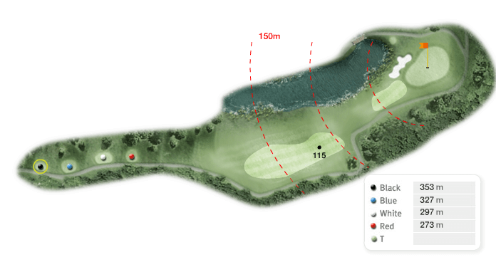 캐슬 코스 5 Hole