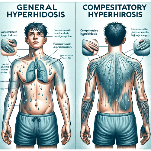 보상성 다한증과 일반 다한증, 어떻게 다를까요?