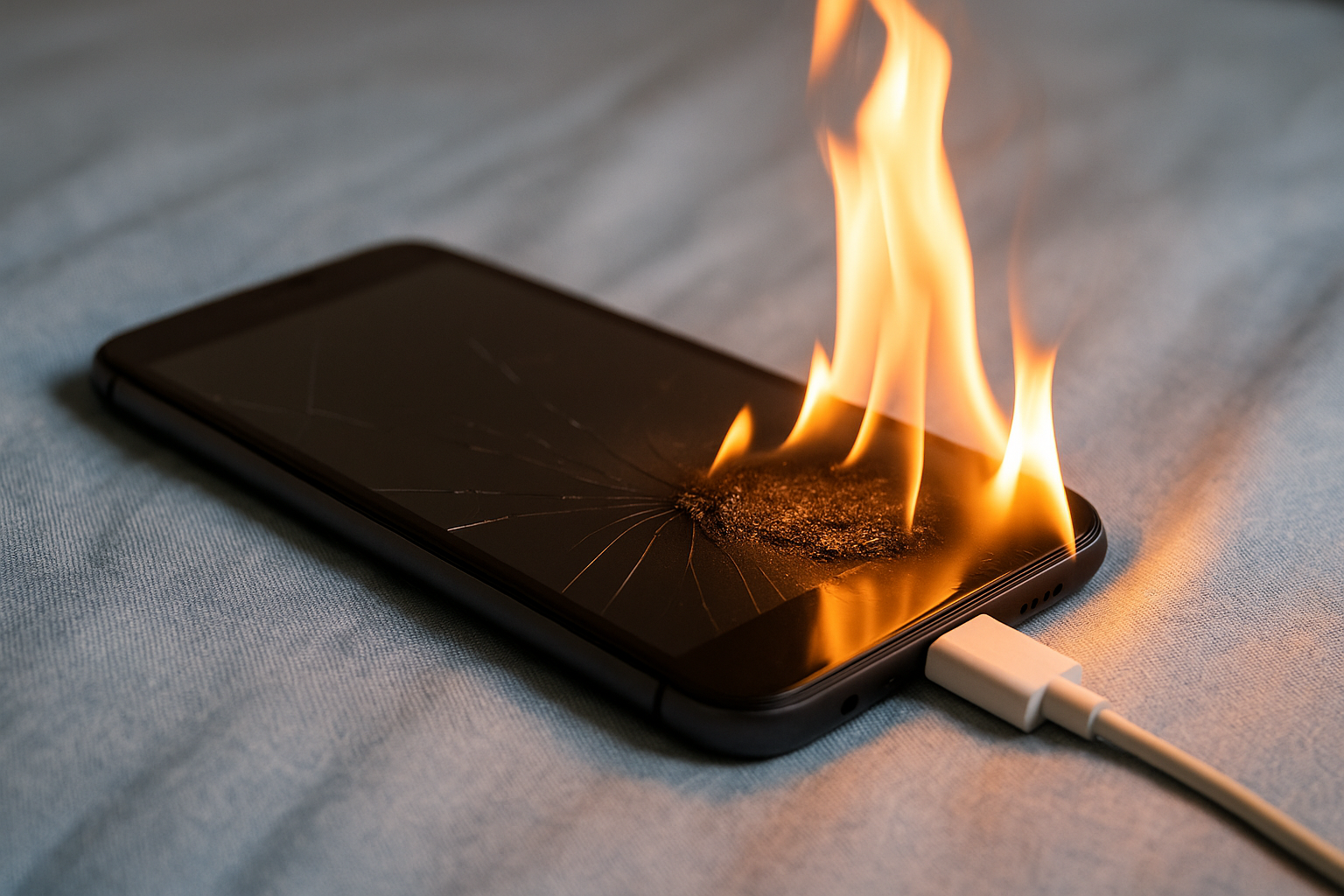 휴대폰 폭발 사고를 막는 생활 속 안전 충전 요령