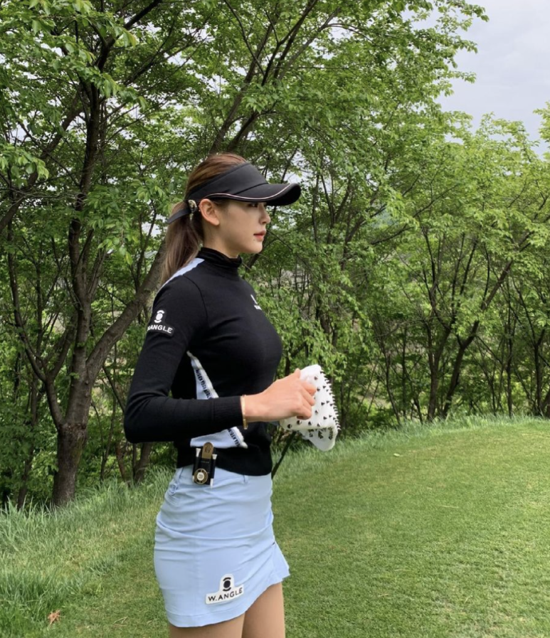 '골프에 반하다' 문정현 프로 미녀골퍼