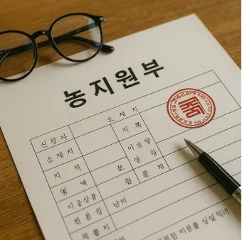 농지원부 정리 발급 정정 등록 기준 농지대장 차이_9