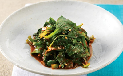 질경이 나물 사진