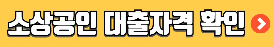 정부지원 소상공인 정책자금 대출 프로그램