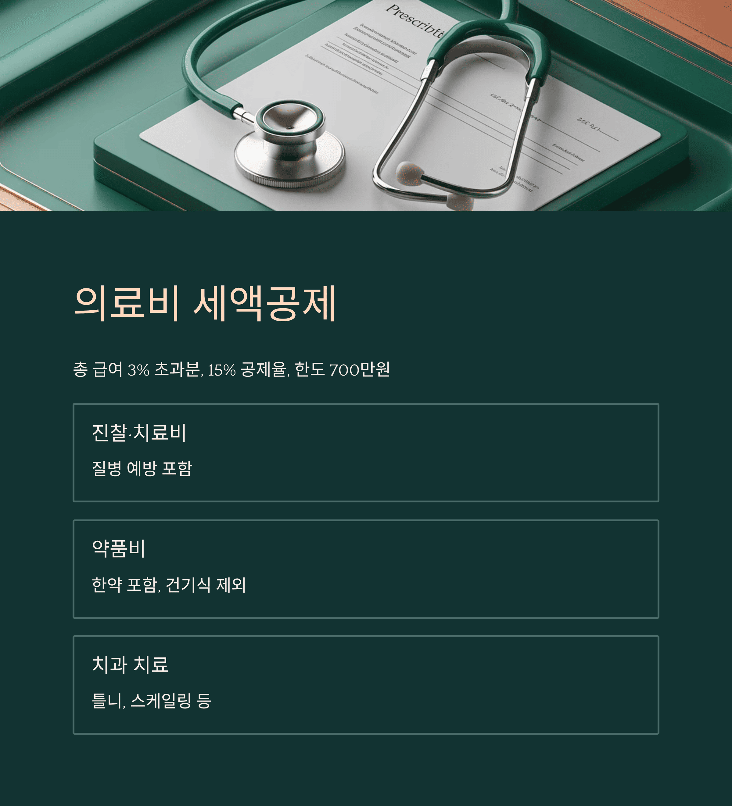 의료비 세액공제