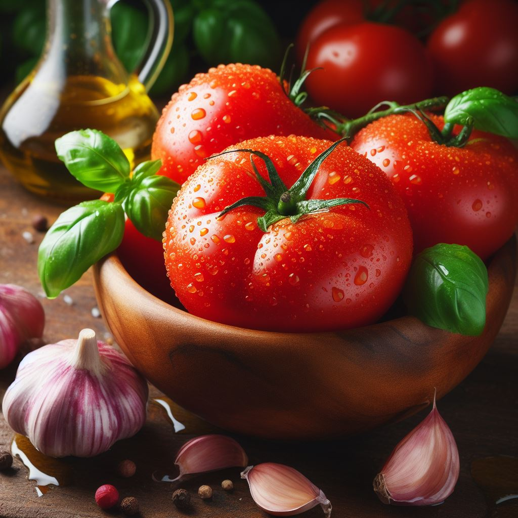 사포닌이 많은 음식, 토마토