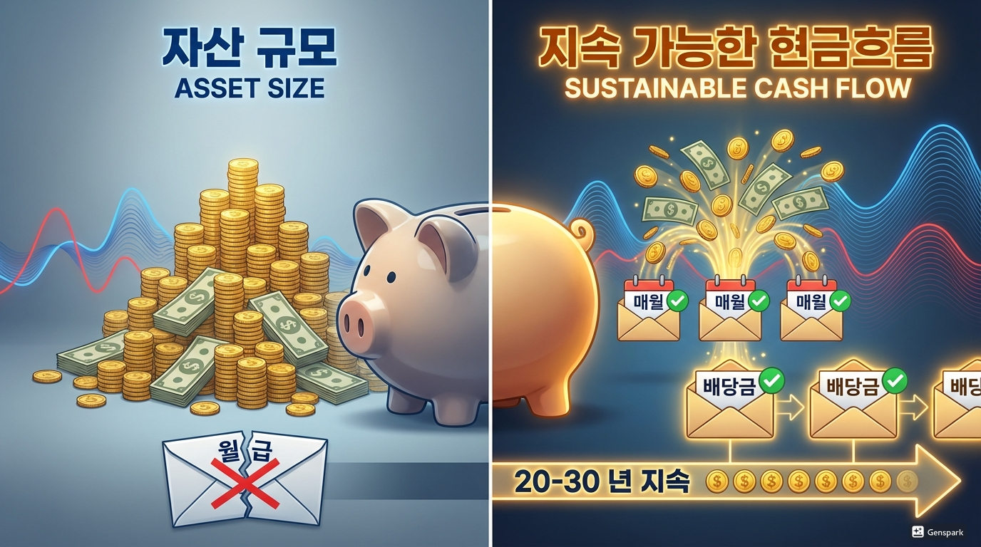 초고령사회, 왜 현금흐름 중심 자산 운용이 중요한가