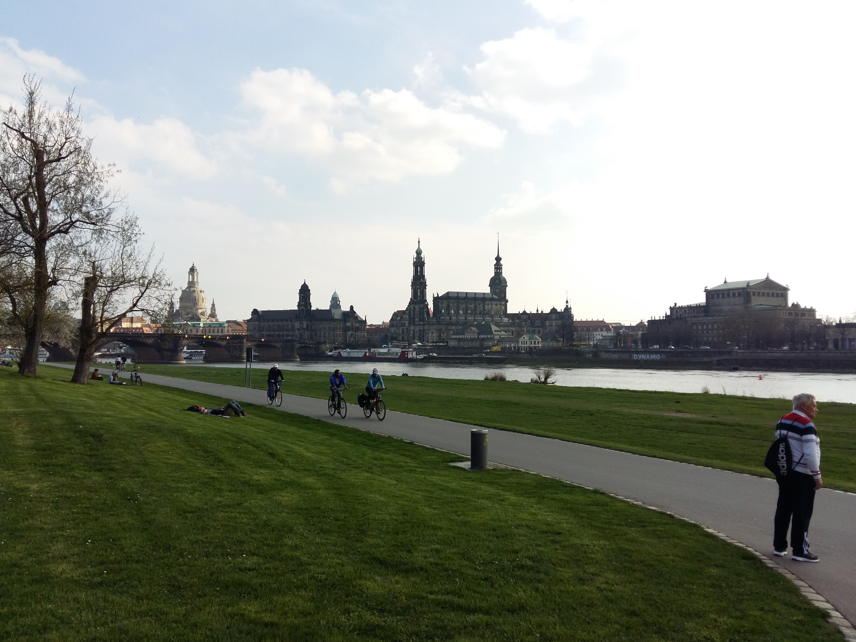 독일 드레스덴 츠빙거 궁전, 프라우엔 교회, 젬퍼 오페라 하우스