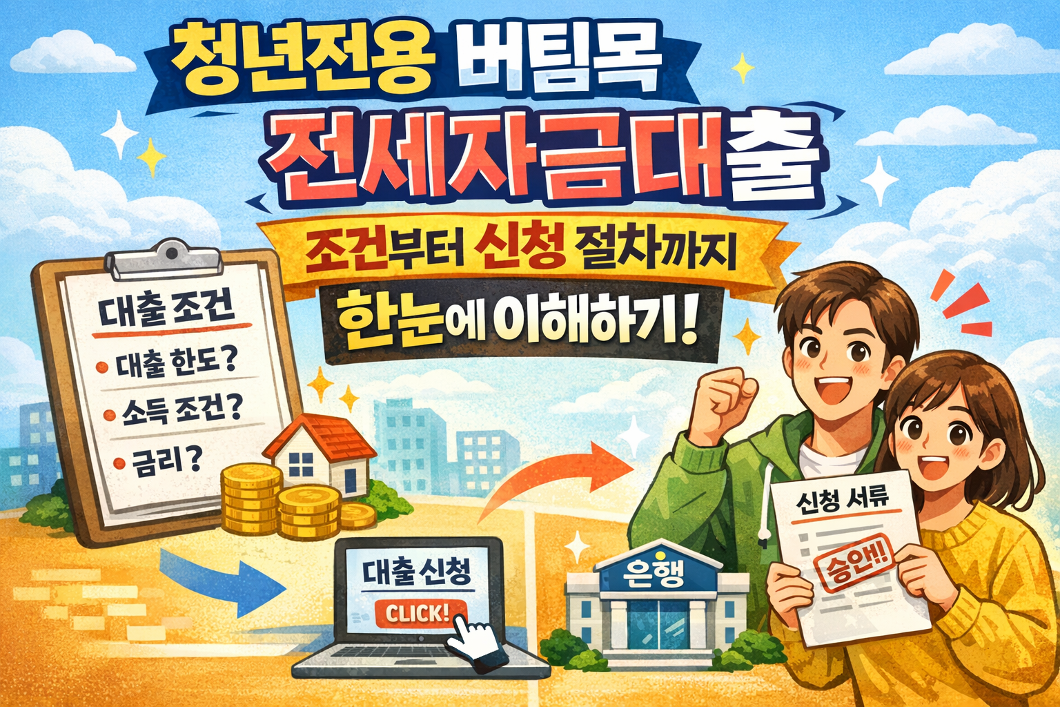 청년전용 버팀목 전세자금대출 조건