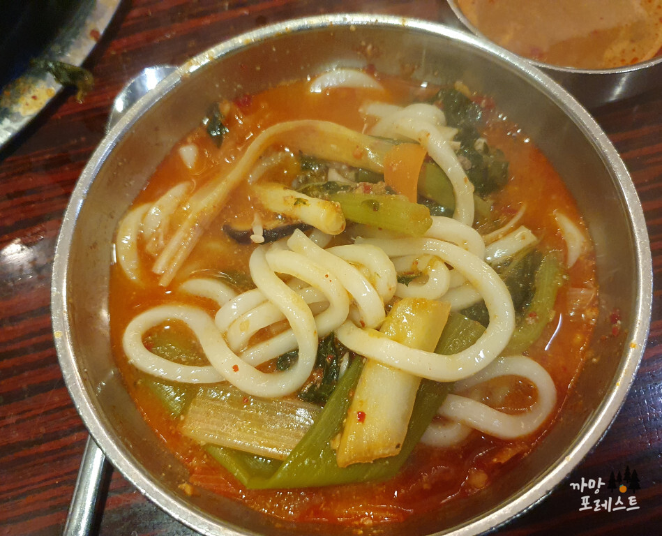 중앙해장 삼성역 우동면사리