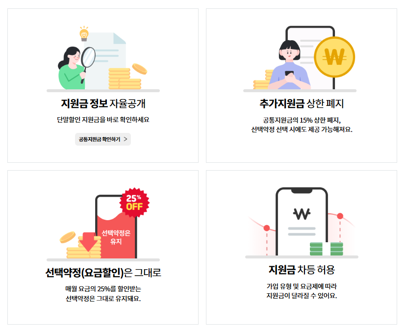 갤럭시 Z 폴드7 VS 플립7 공시지원금 비교