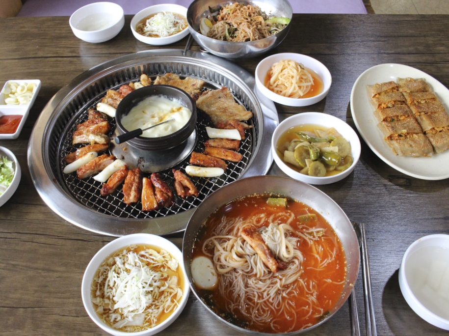 대관령 숯불닭갈비