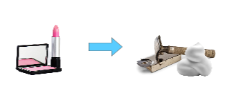 립스틱은 면도용크림