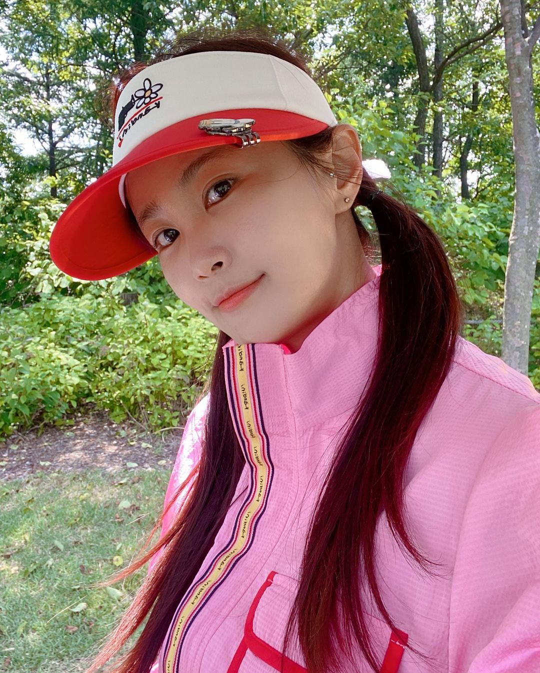 핑크 골린이 개그우먼 김지민