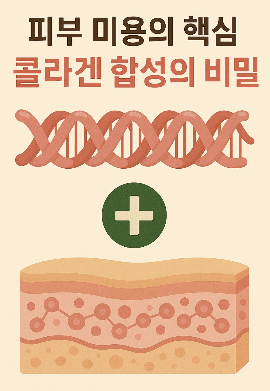 피부 미용을 위한 콜라겐 합성