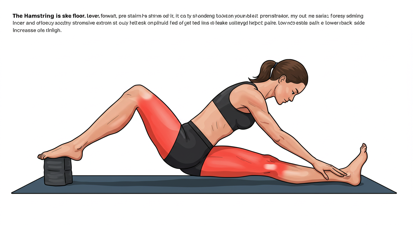 허벅지 뒤쪽 스트레칭 (햄스트링 스트레칭)