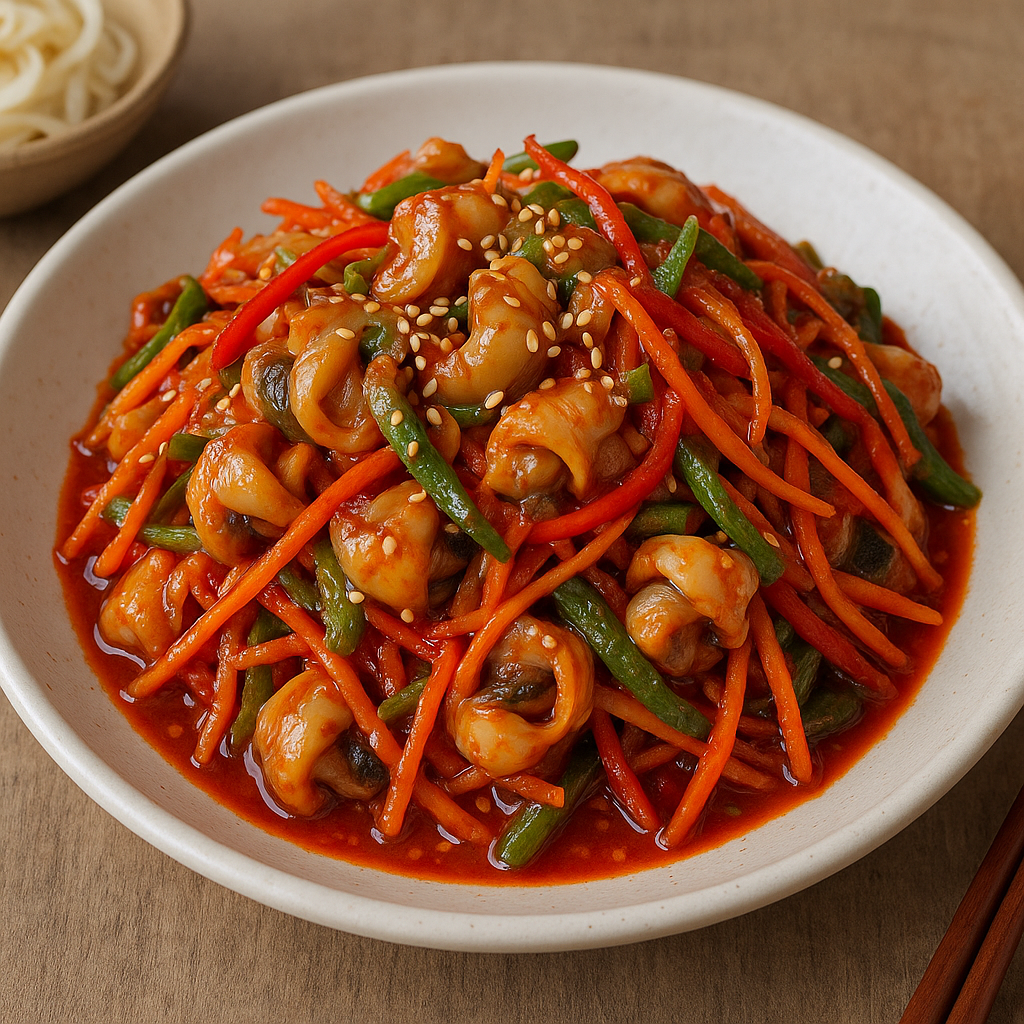 골뱅이무침 황금레시피