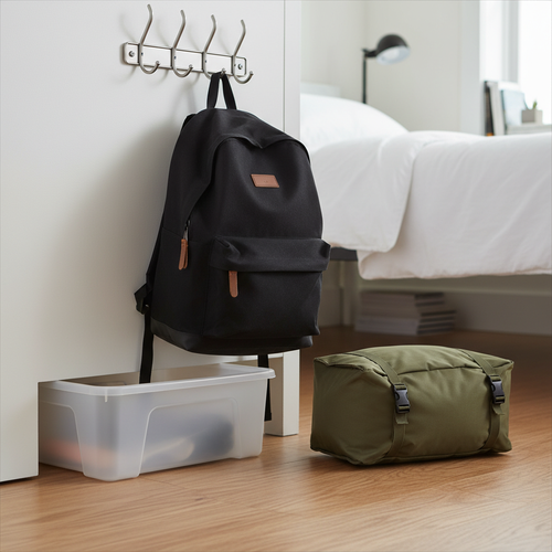 좁은 공간도 넓게! 기숙사 수납 노하우